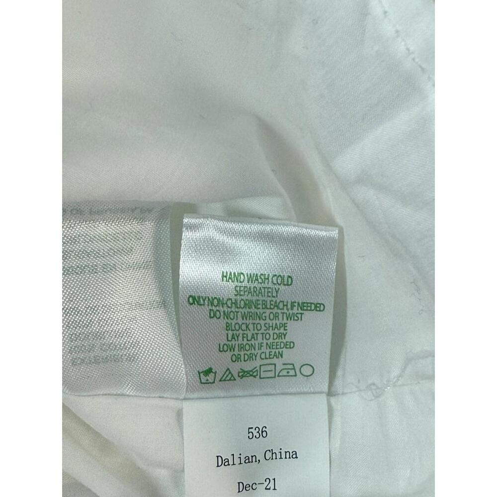 Lilly Pulitzer Valli Shift Dress, Resort White, Size 0 Golden Silver NWT - Picture 8 of 9